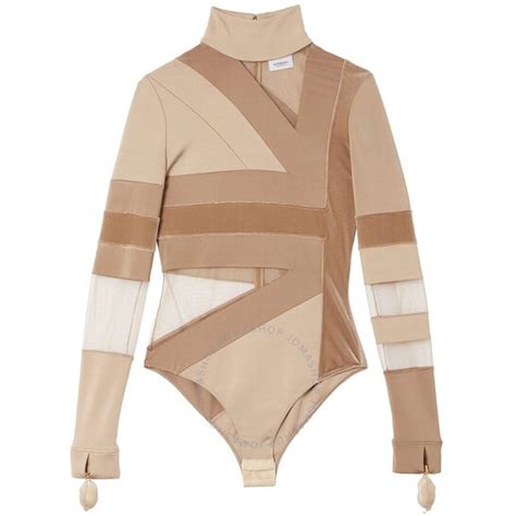 long sleeve burberry bodysuit